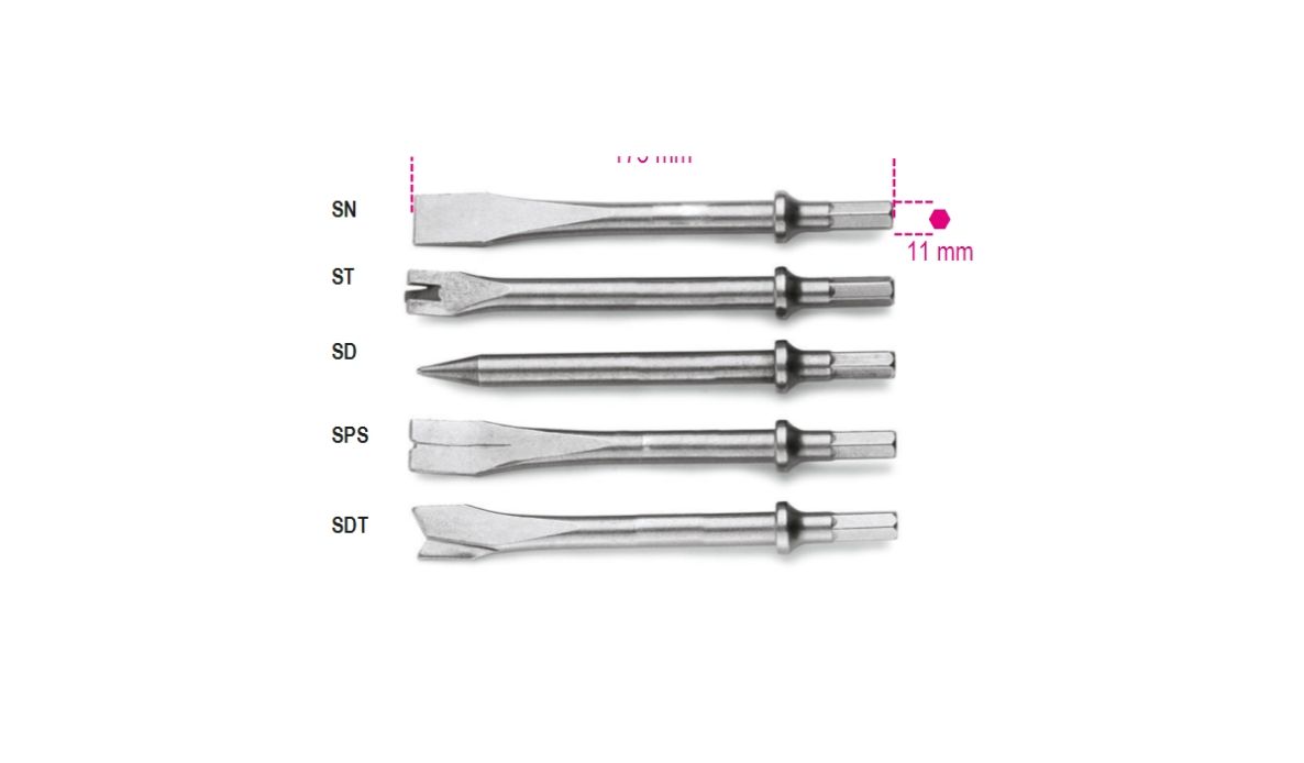 Beta 019400022 1940SD CHISELS FOR ART 1940 AND 1940HD