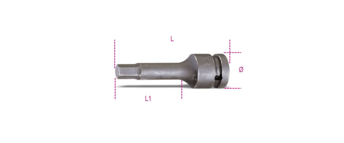 Beta 007200514 720ME 14 Impact Socket for Allen Screws