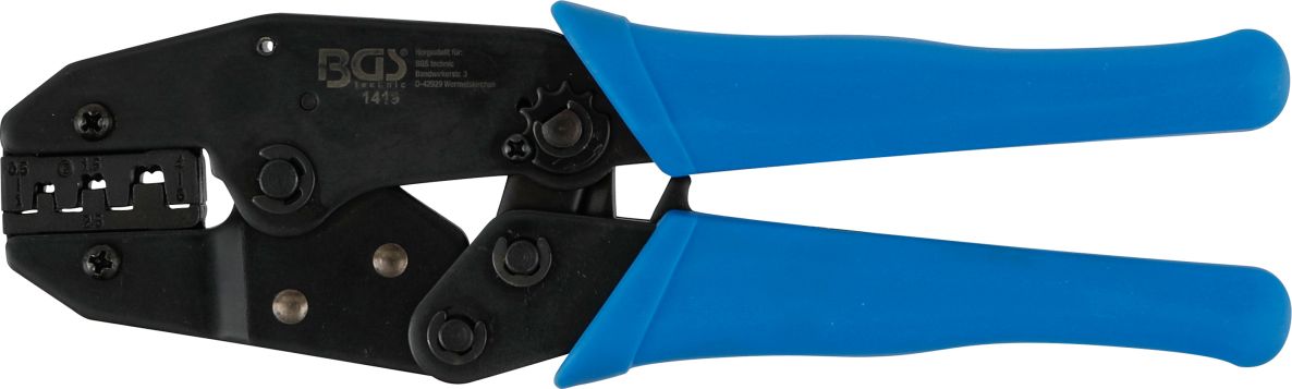 BGS 1419 Crimping pliers with ratchet function for non-insulated cable ...