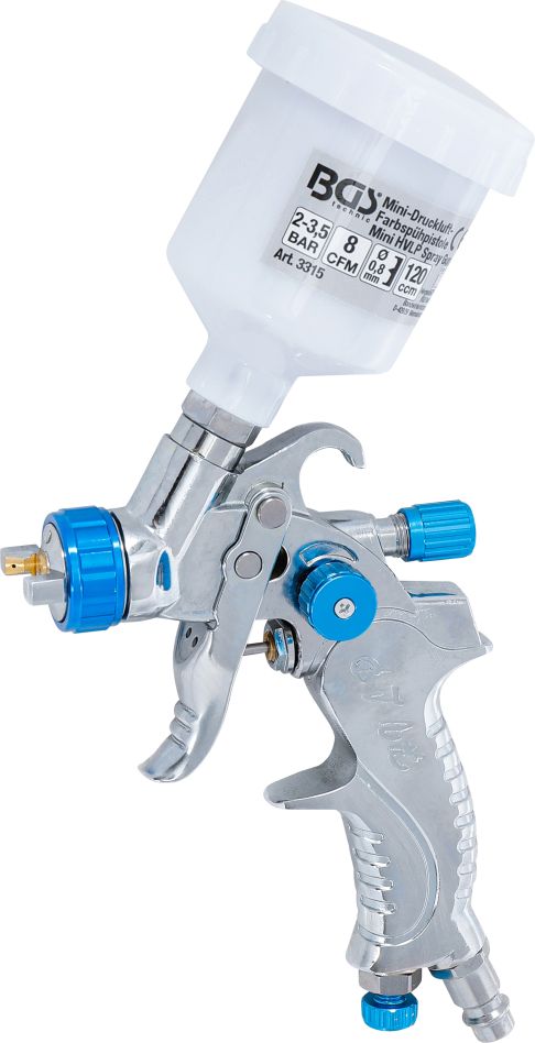 BGS 3315 Mini compressed air paint sprayer 120 cm³