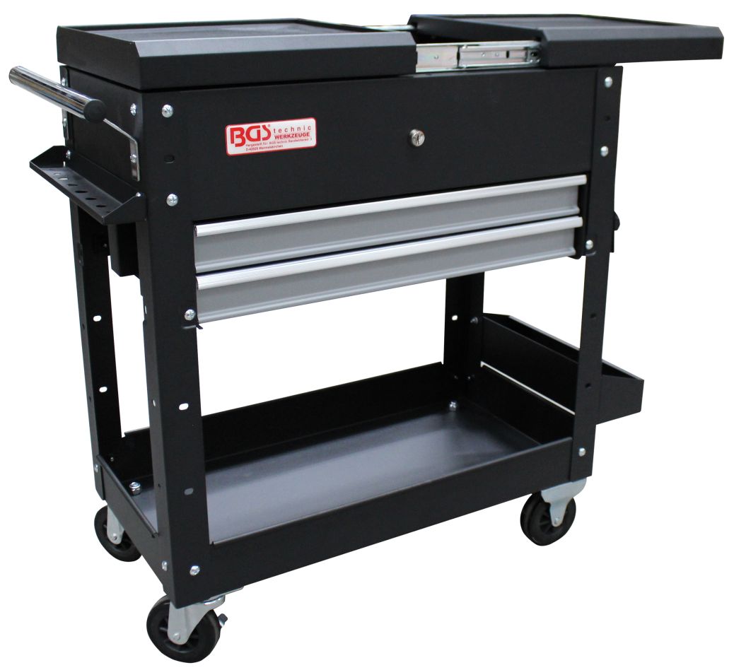 BGS 4105 Tool trolley 2 drawers horizontal empty