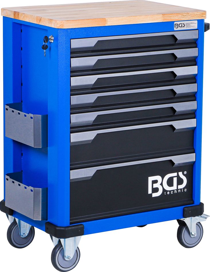 BGS 4238 Tool trolley 7 drawers empty