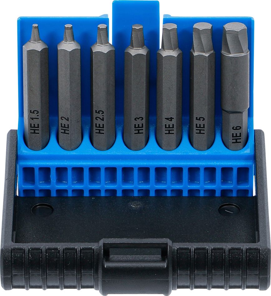 BGS 5289 Screws removal kit for defective hexagon 1.5 + 6 mm 7-piece