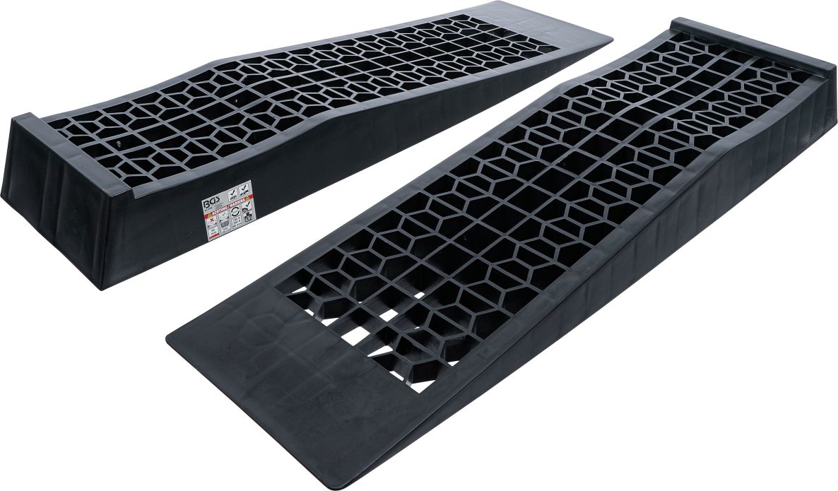 BGS 9759 Drive-up ramp set plastic extra flat 2-piece