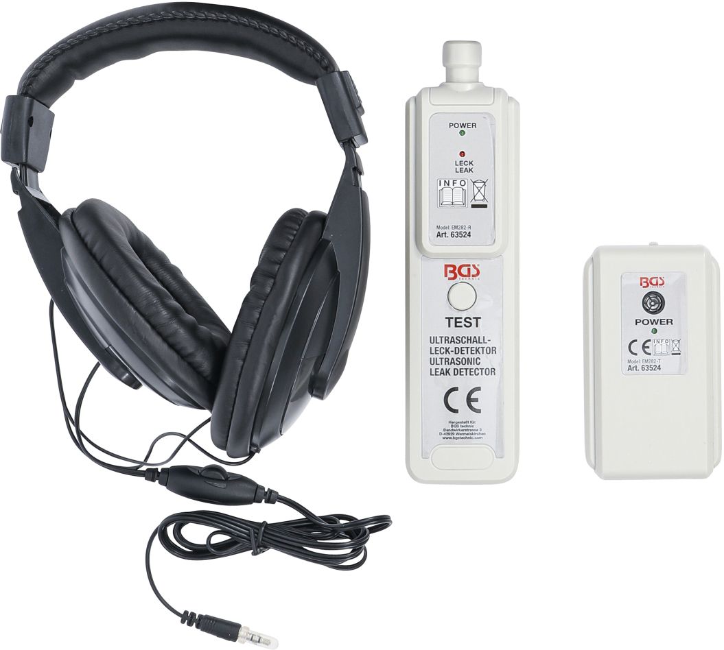 BGS 63524 Ultrasonic leak detector for gas, air, water tanks