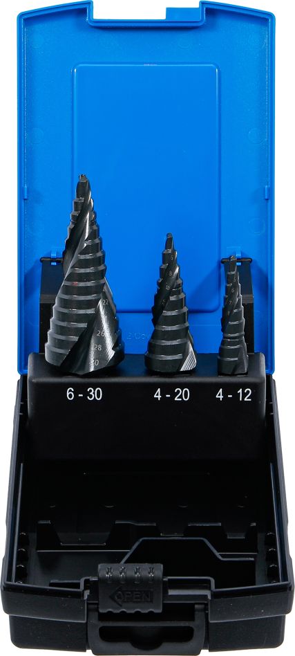 BGS 1945 Step drill Ø 4 - 30 mm 3-piece