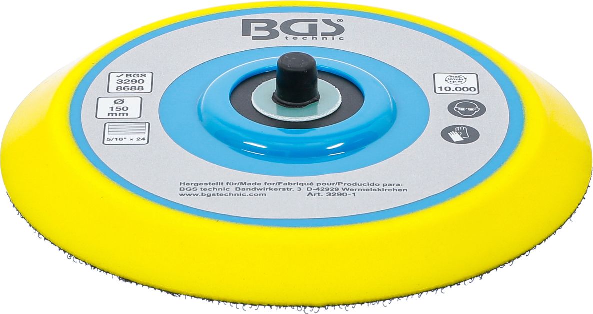 BGS 3290-1 Velcro disk for BGS 3290 / 8688 Ø 150 mm