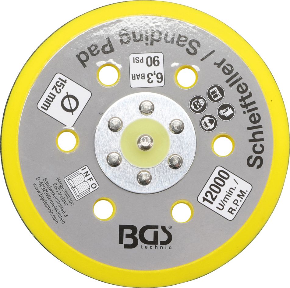 BGS 8688-23 Sticky disc for BGS 9345 Ø 150 mm