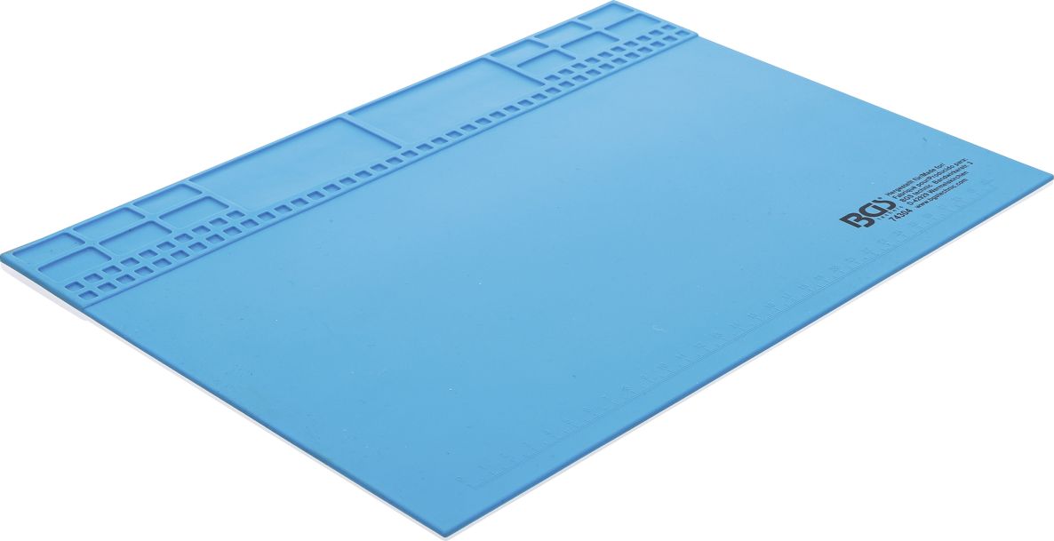 BGS 74304 Silicone work mat magnetic 350 x 245 x 3 mm
