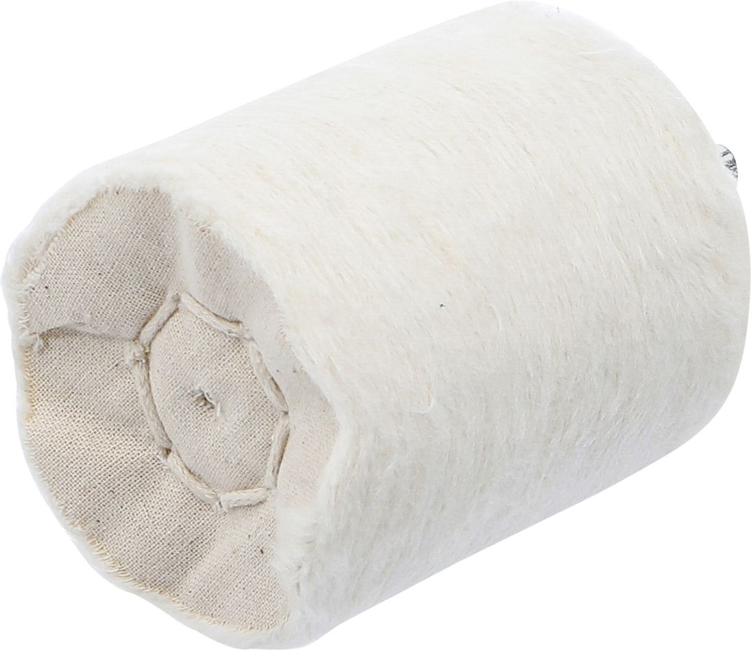 BGS 74488 Polishing head cylindrical drive hexagon socket, 6.3 mm (1/4")