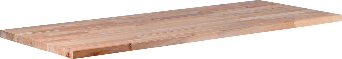 BGS 80208 Solid wood worktop 1300 x 550 x 30 mm
