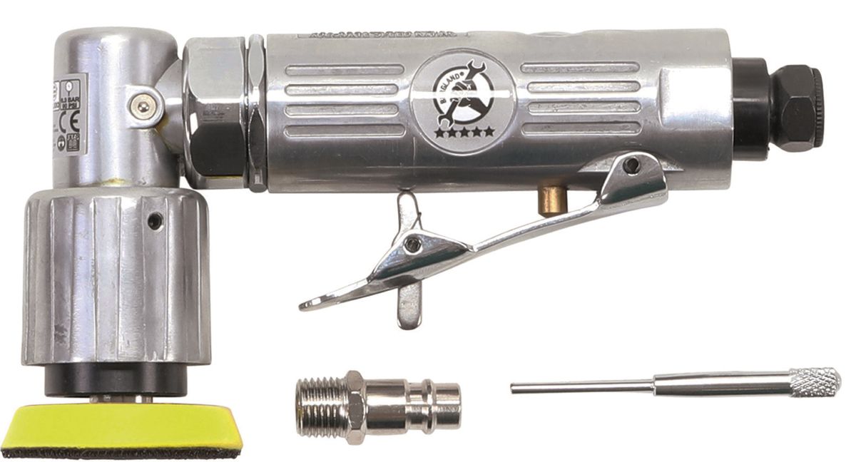 BGS Do It Yourself 9781 Pneumatic Eccentric Angle Sander and Polisher in box