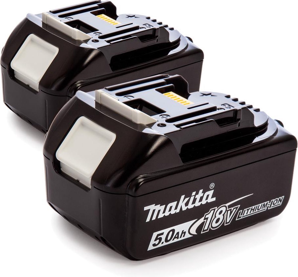 Makita Accessories BL1850BDUO BL1850B Duopack - 2 x battery 18 Volt 5.0Ah Li-Ion