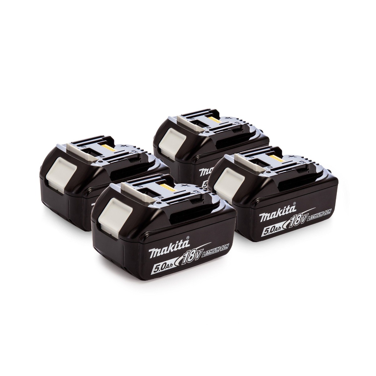 Makita Accessories BL1850BQUARTET BL1850B 4-pack - 4 x battery 18 Volt 5.0Ah Li-Ion