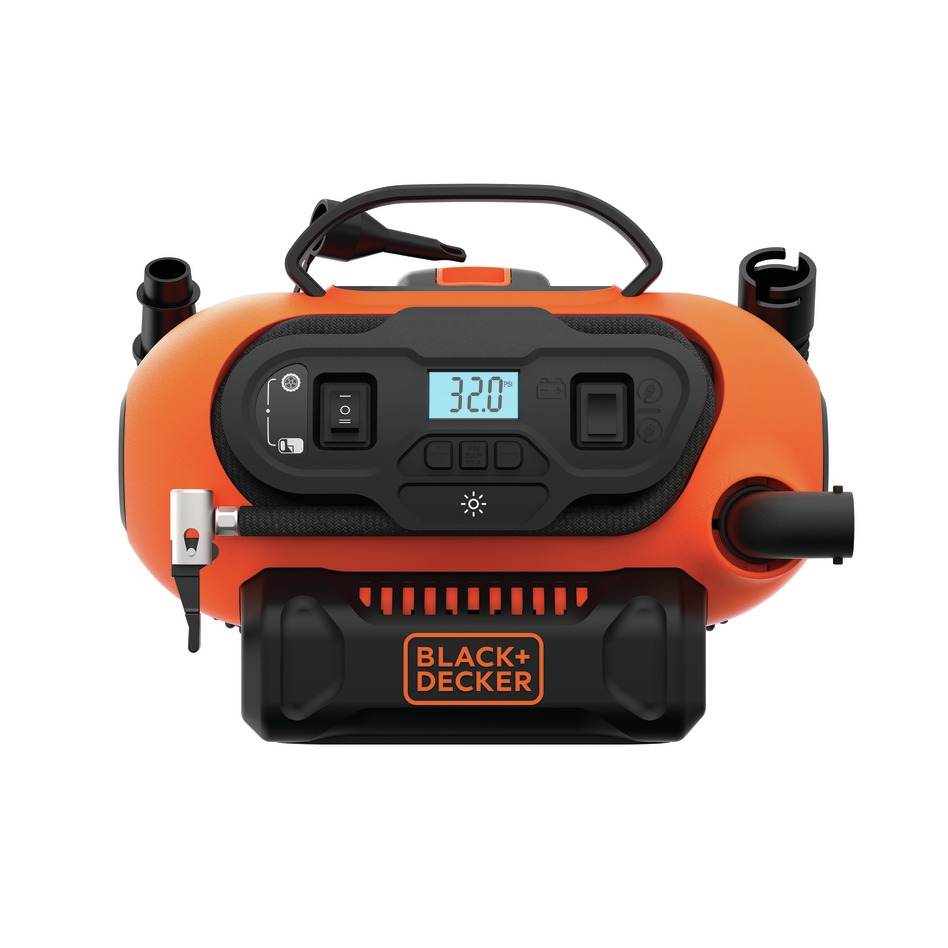 Black & Decker BDCINF18N-QS Accu Compressor AC/DC 18 Volt excl. batteries and charger