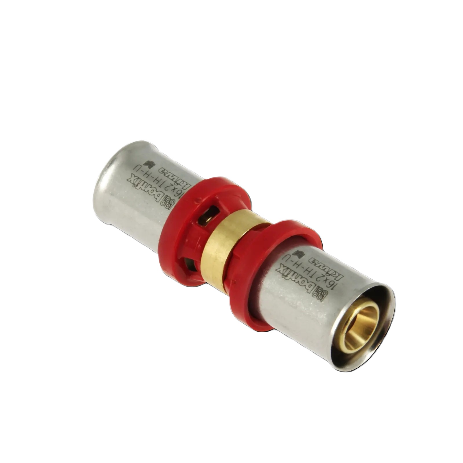 Bonfix 2000110 Alu press straight coupling 16 x 16 mm