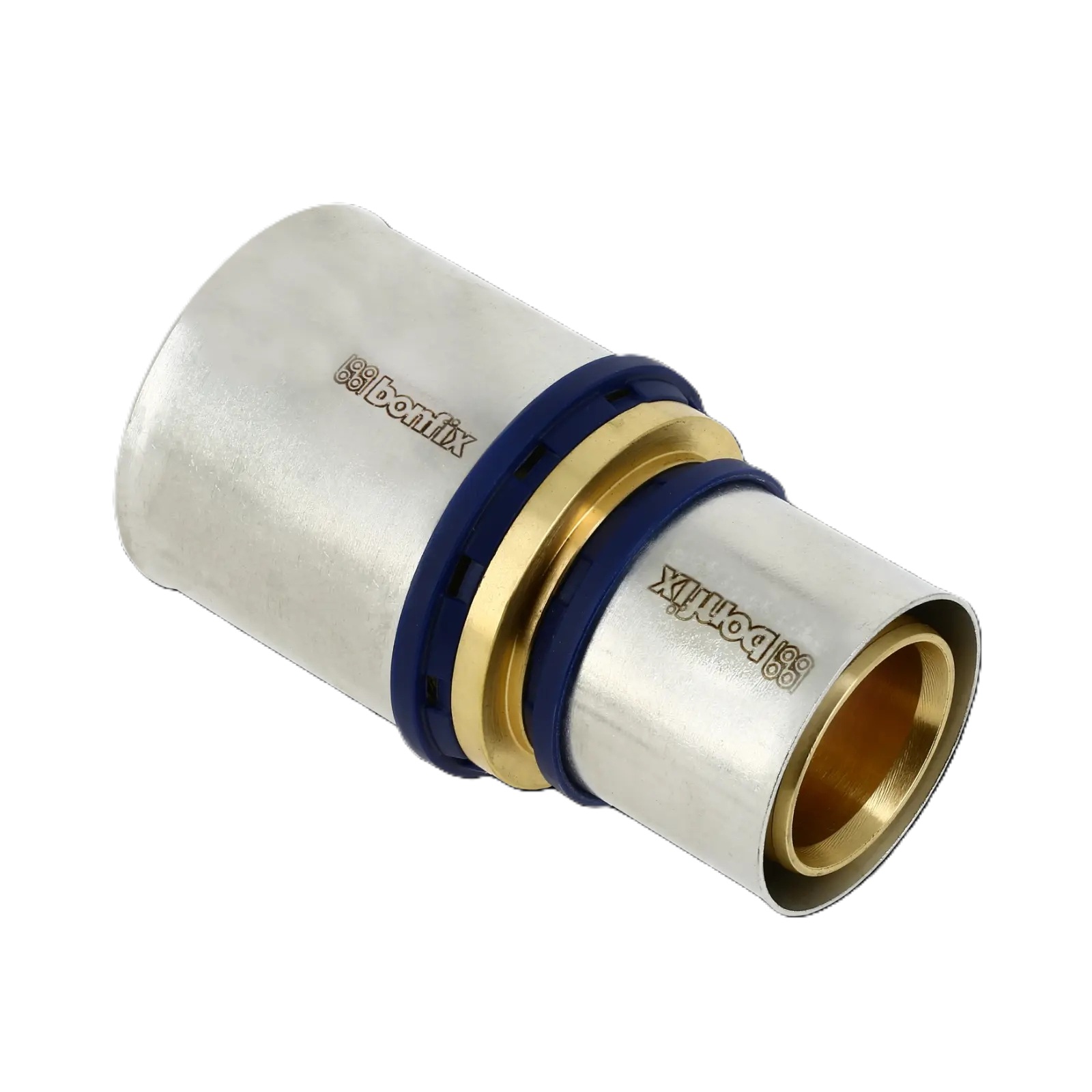 Bonfix 2000494 Alu press straight reducer coupling 63 x 40 mm