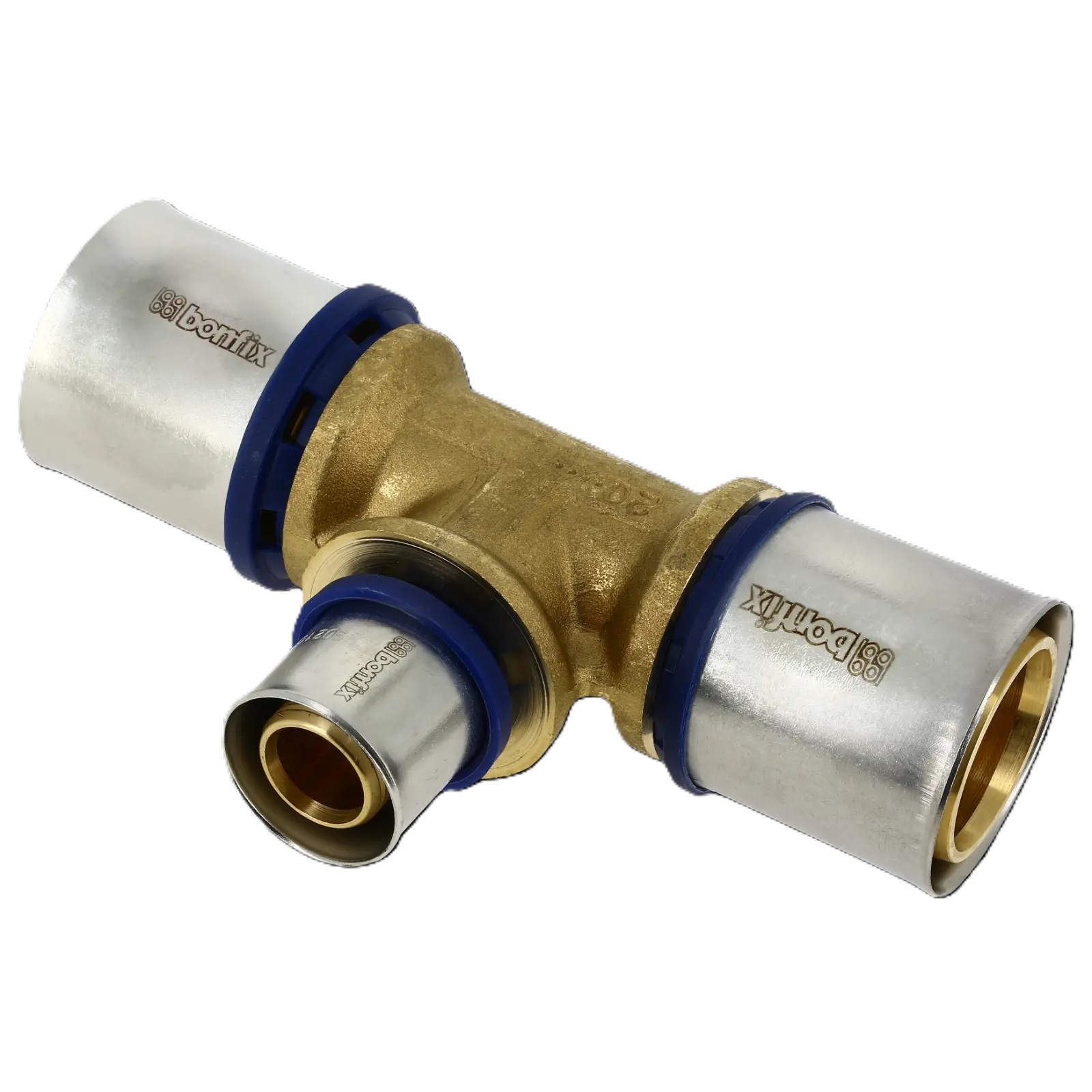 Bonfix 2000895 Alu-press reducer T-piece 50 x 26 x 50 mm