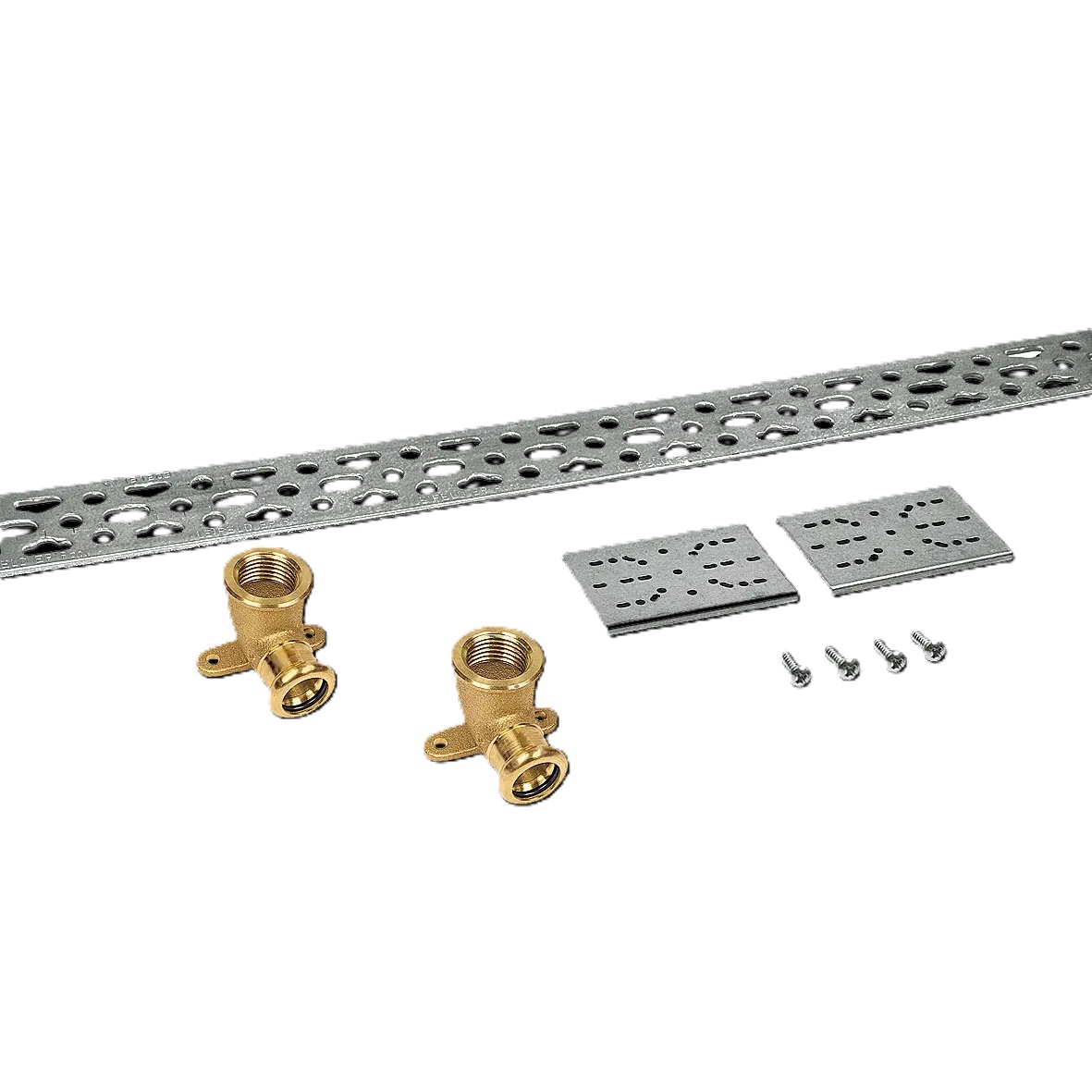 Bonfix 404005 M-press RK-water wall mounting set 1/2" female thread x 15 mm