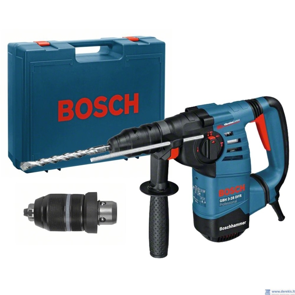 Bosch Professional 061124A004 SDS-plus hammer GBH 3-28 DFR in L-Boxx