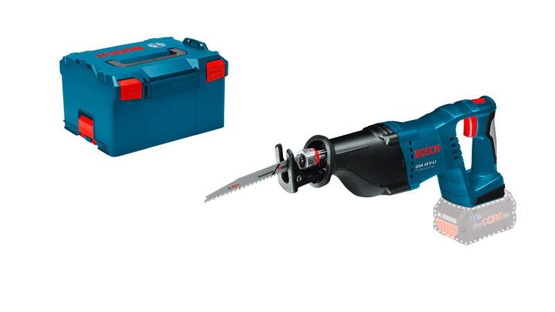Bosch Professional 060164J007 GSA18V-Li cordless reciprocating saw 18V without batteries and charger in case