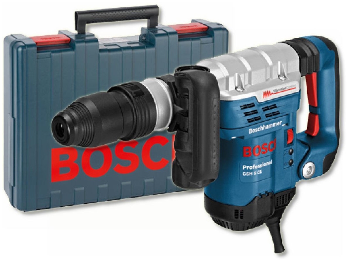 Bosch Professional 0611322000 GSH 7 VC Breaker SDS-Max 13J 1500w