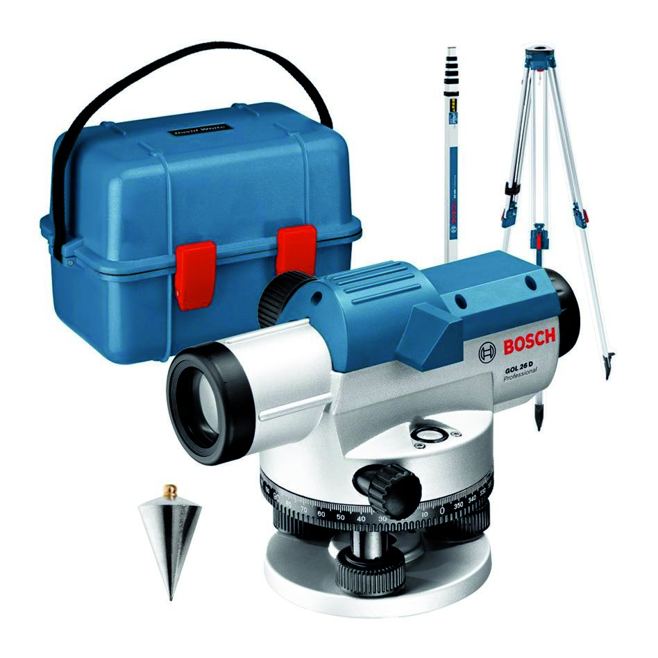 Bosch Professional 0601068002 GOL 26 D Optical leveling device set