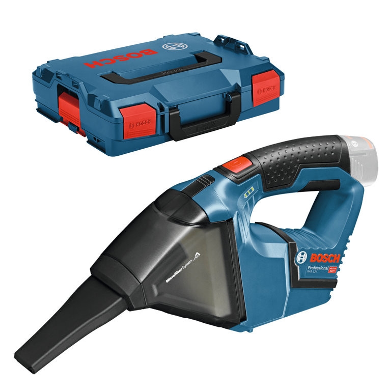 Bosch Professional 06019E3001 GAS 12V battery vacuum cleaner in L-Boxx