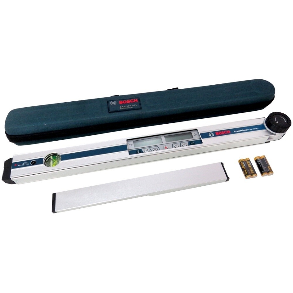 Bosch Professional 0601076400 GAM 270 MFL Professional Angle and Slope Meter