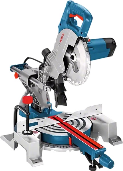 Bosch Professional 0601B19001 GCM 80 SJ Cut-off saw 216 mm 1400 Watt with 2 saw blades