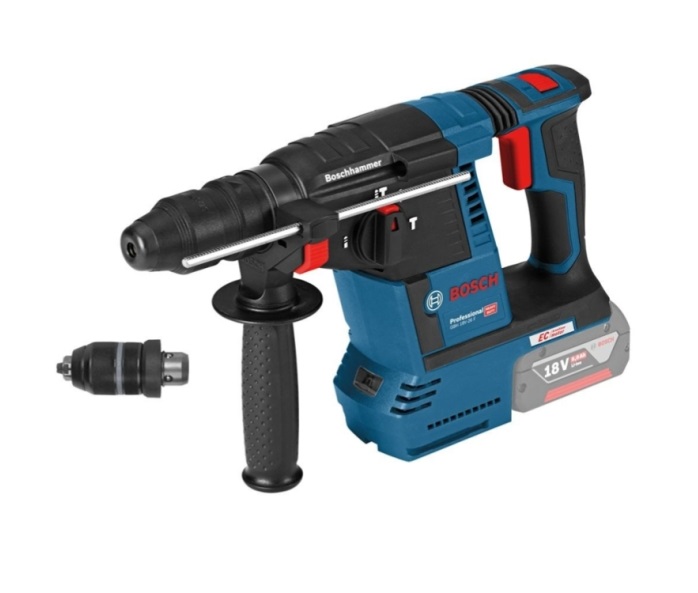 Bosch Professional 0611910001 GBH 18V-26 F Combination hammer 18 Volt excl. batteries and charger in L-Boxx
