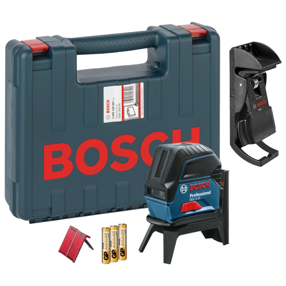 Bosch Professional 0601066E02 GCL 2-15 Professional line laser in suitcase