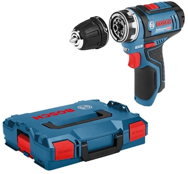 Bosch Professional 06019F6002 GSR 12V-15 FC Cordless drill 12V Body in L-Boxx