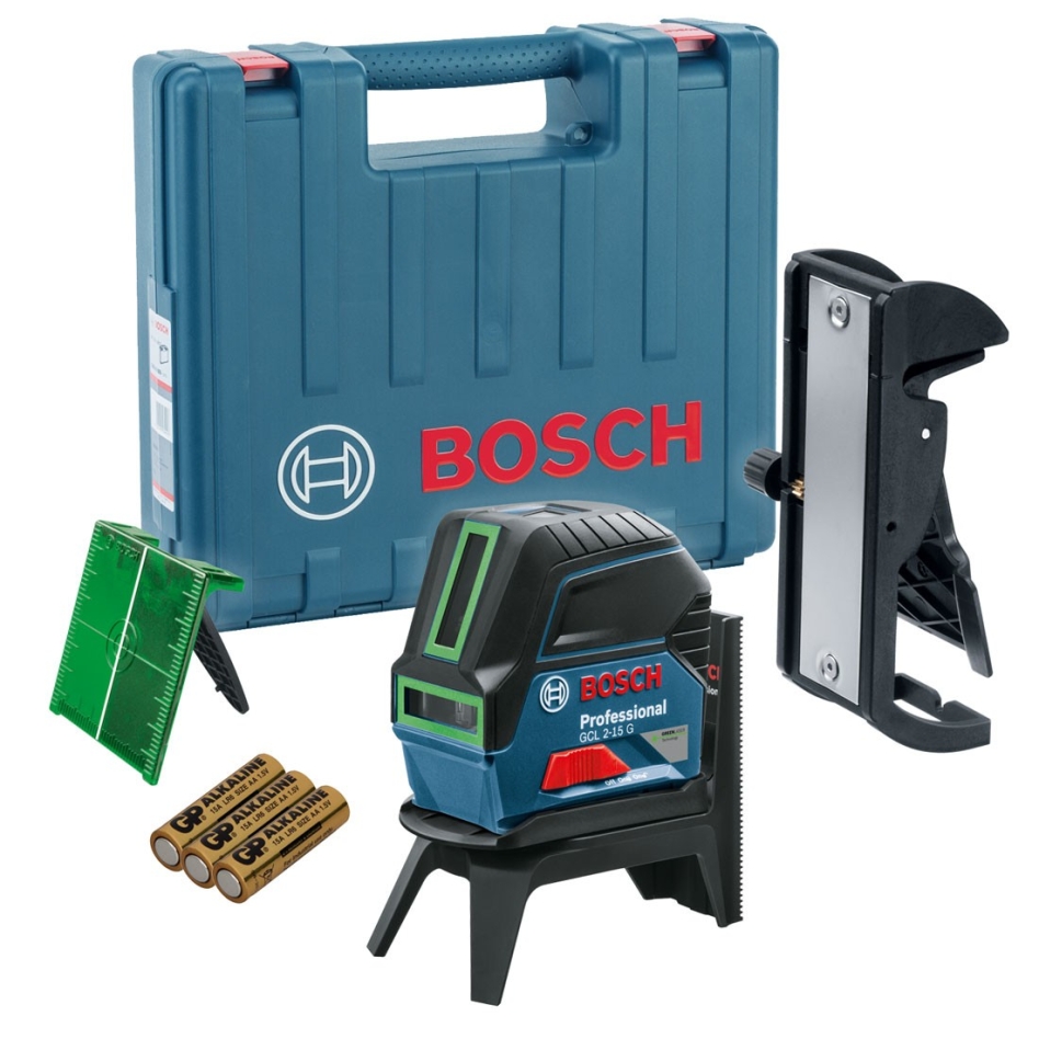 Bosch Professional 0601066G02 GCL 2-50 C Combi laser with point and line laser