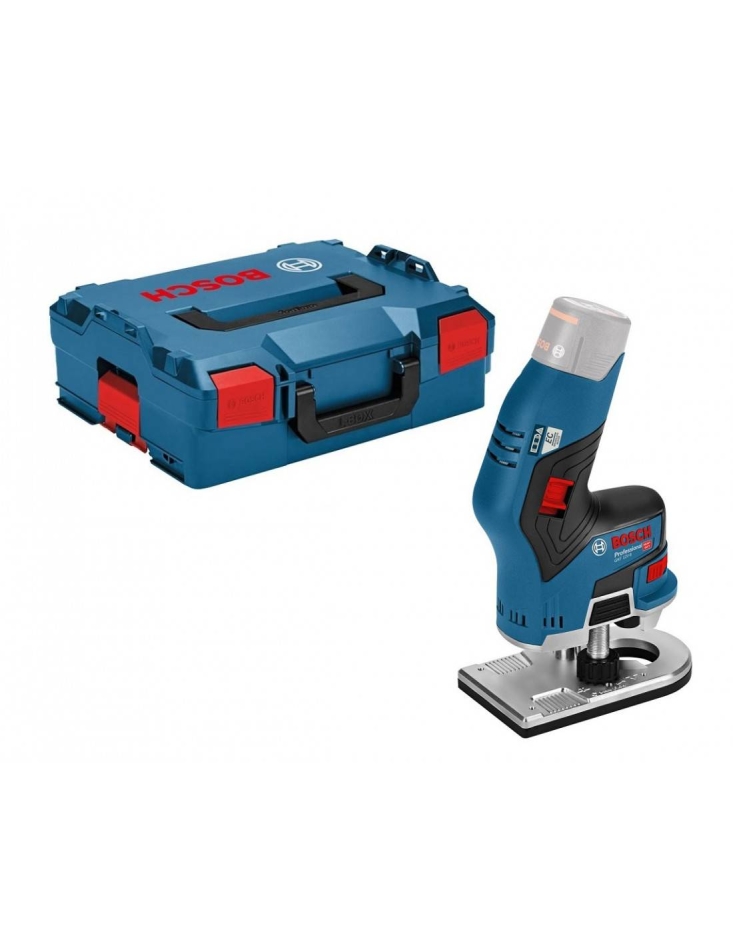 Bosch Professional 06016B0001 GKF 12V-8 Accu Edge router Excl. Battery and Charger in L-Boxx