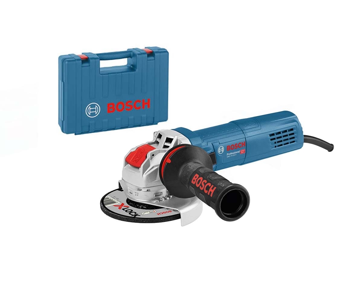 Bosch Professional 06017B1000 X-LOCK GWX 9-115 S Angle Grinder 115mm 900W