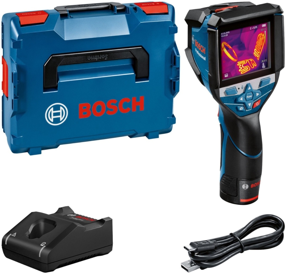 Bosch Professional 0601083500 GTC 600 C Professional thermal imaging camera 12V 2.0Ah Li-ion