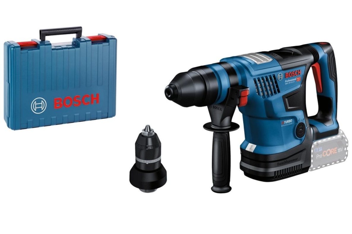Bosch Professional 0611914001 GBH 18V-34 CF Professional cordless hammer drill SDS-Plus 5.8J 18 Volt excl. batteries and charger