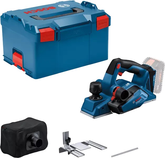 Bosch Professional 06015B5000 GHO 18V-26 Professional Accu Planer without batteries and charger in L-Boxx