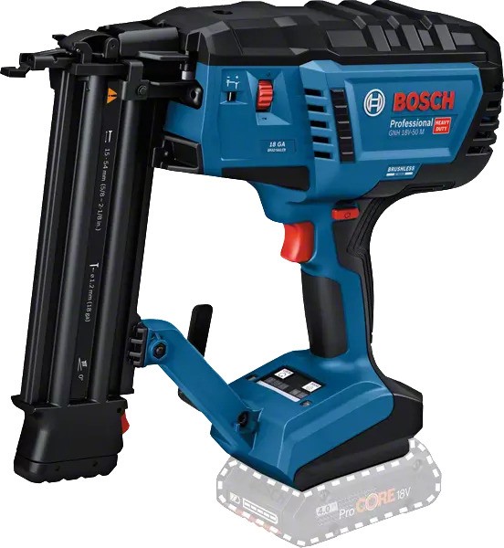 Bosch Professional 0601482400 GNH 18V-50 Professional Accu Bradtacker 18G 18V excl batteries and charger