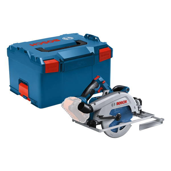 Bosch Professional 06016C9100 GKS18V-68G cordless circular saw + Expert for Wood circular saw blade excl. battery and charger in L-Boxx