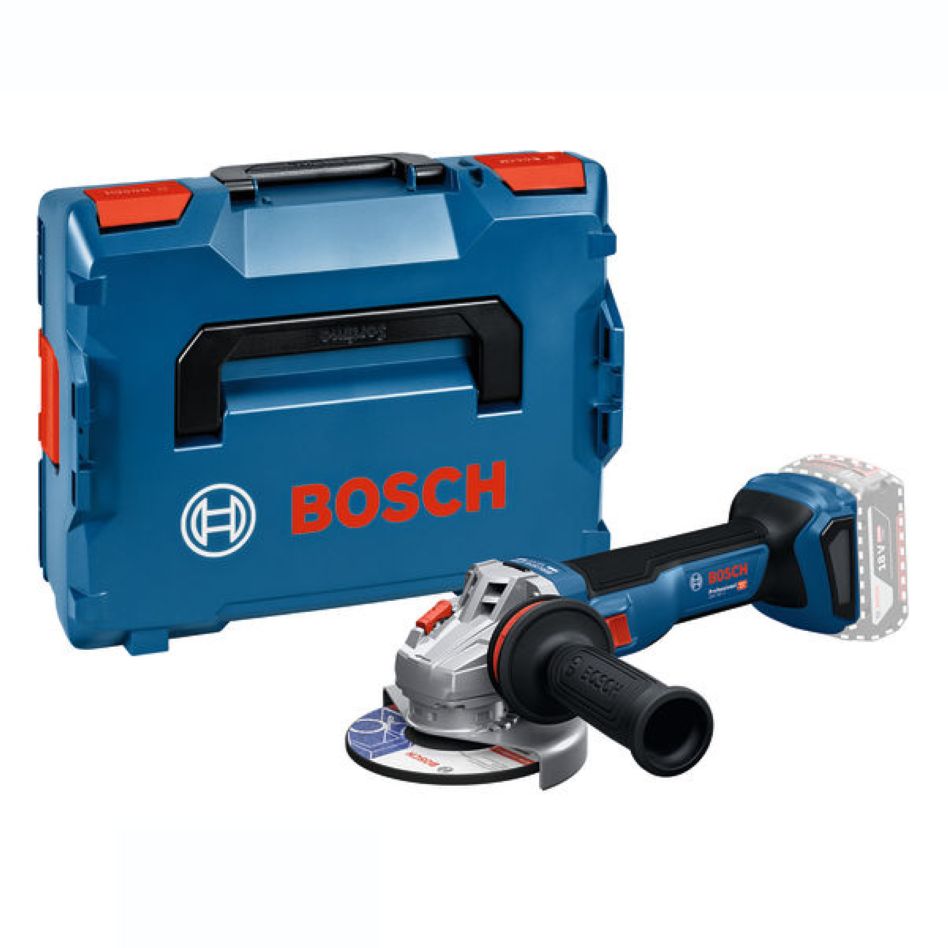 Bosch Professional 06019N4102 GWS 18V-11 Accu angle grinder set 125mm excl. batteries and charger in L-BOXX