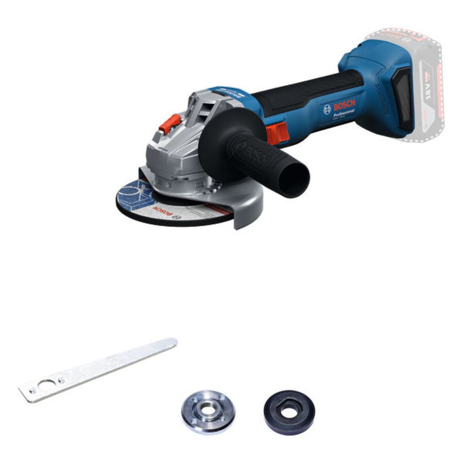 Bosch Professional 06019N9000 GWS 18V-8 Accu angle grinder 125mm excl. batteries and charger in box