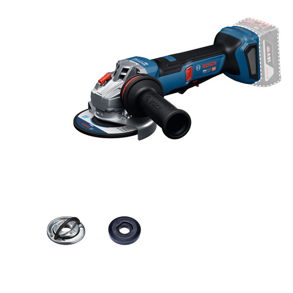 Bosch Professional 06019N4300 GWS18V-11PS Accu angle grinder excl. battery and charger in box