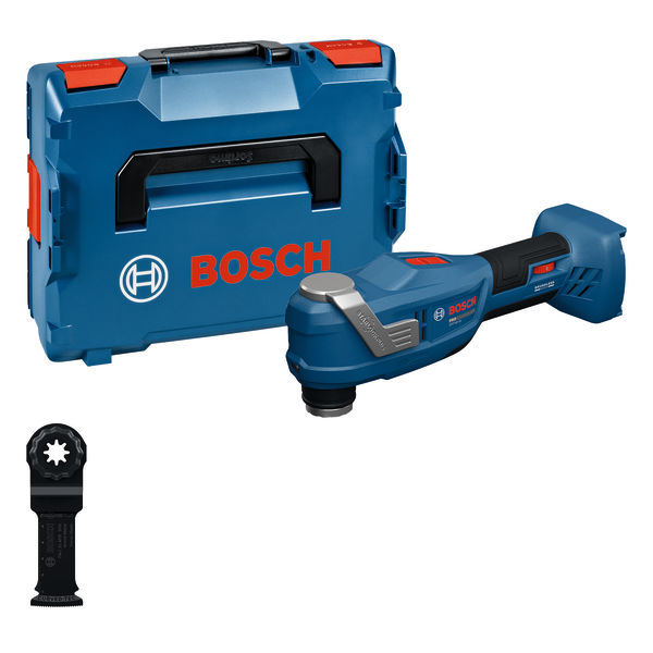 Bosch Professional 06018G3001 GOP18V-30 cordless multitool with saw blade excl. battery and charger in L-Boxx