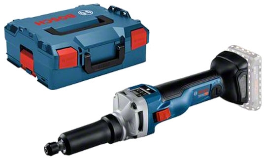 Bosch Professional 06012B4000 GGS 18V-10 SLC Professional straight grinder without batteries and charger in L-Boxx