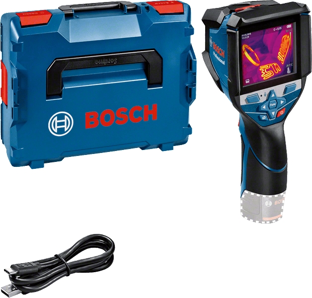 Bosch Professional 0601083508 GTC 600 C thermal imaging camera excl. batteries and charger in L-BOXX