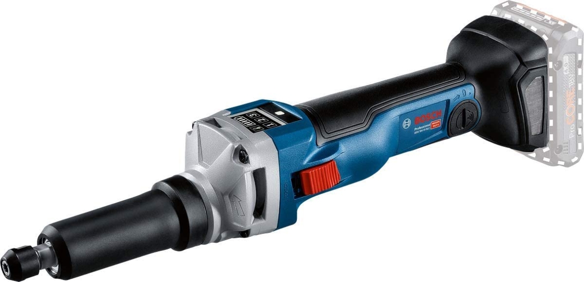 Bosch Professional 06012B4001 GGS 18V-10 SLC Professional straight grinder without batteries and charger