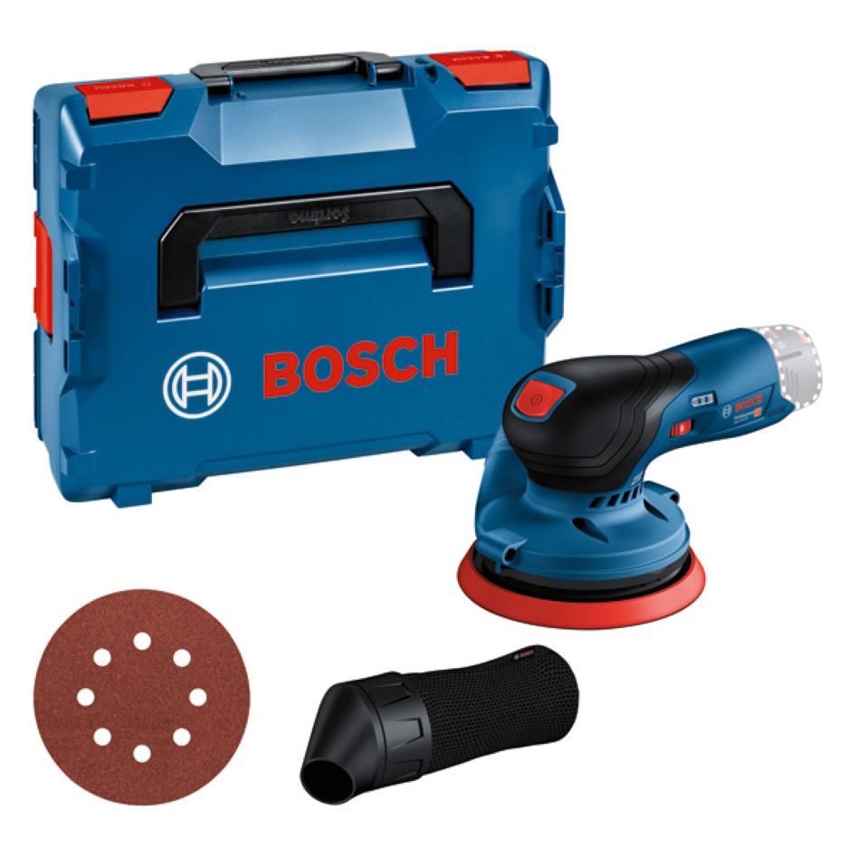 Bosch Professional 0601372100 GEX 12V-125 Professional eccentric sander 125mm 12V excl. batteries in L-Boxx
