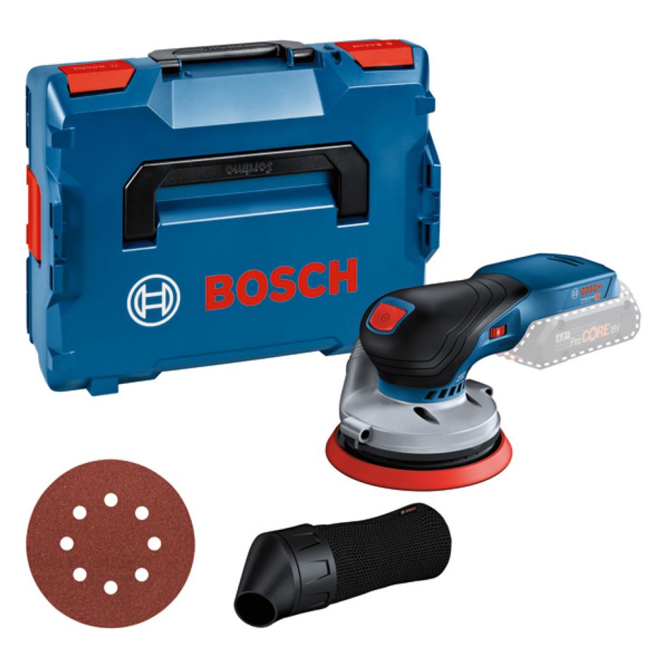 Bosch Professional 0601372200 GEX 18V-125 Professional eccentric sander 125mm 18V excl. batteries in L-Boxx